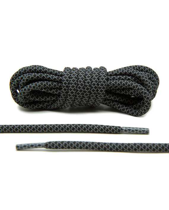 black round laces